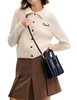 Coach Smith Mini Tote Bag In Regenerative Cotton Dark Denim