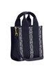 Coach Smith Mini Tote Bag In Signature Jacquard Midnight Navy