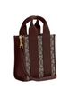 Coach Smith Mini Tote Bag In Signature Jacquard