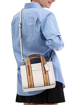 Coach Smith Tote Bag 24 Chalk