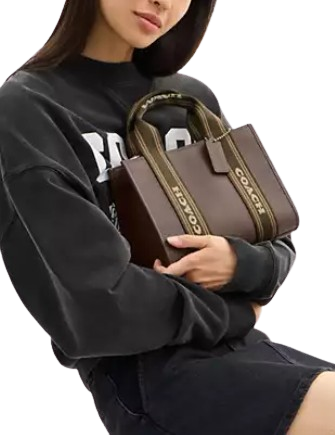 Coach Smith Tote Bag 24 Dark Stone