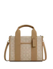 Coach Smith Tote Bag 24 In Signature Jacquard Light Khaki 