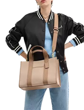 Coach Smith Tote Bag  Dark Natural 