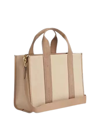 Coach Smith Tote Bag  Dark Natural 