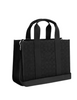 Coach Smith Tote Bag In Signature Jacquard Black