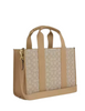 Coach Smith Tote Bag In Signature Jacquard Light Khaki