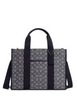 Coach Smith Tote Bag In Signature Jacquard Midnight Navy