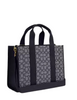 Coach Smith Tote Bag In Signature Jacquard Midnight Navy