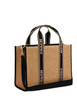 Coach Smith Tote Bag  Toast Black 