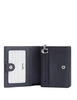 Coach Snap Wallet In Signature Canvas Dark Denim