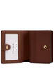 Coach Snap Wallet In Signature Chenille Vintage Brown