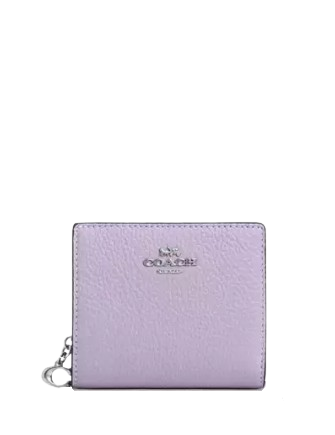 Coach Snap Wallet Lilac