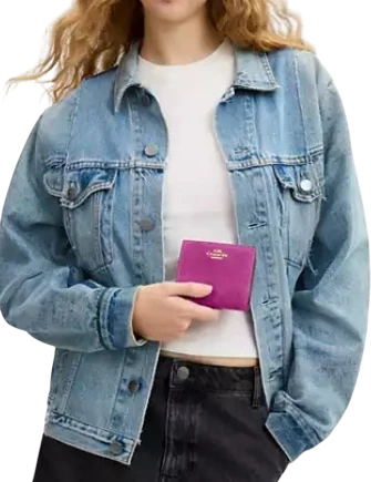 Coach Snap Wallet Magenta