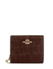 Coach Snap Wallet Maple