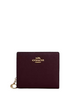 Coach Snap Wallet Merlot 