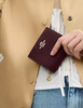 Coach Snap Wallet Merlot