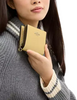 Coach Snap Wallet With Charm Vanilla