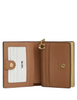 Coach Snap Wallet With Charm Vanilla