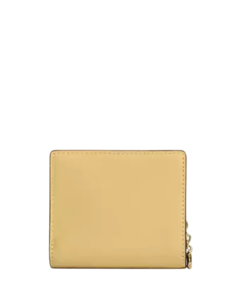Coach Snap Wallet With Charm Vanilla