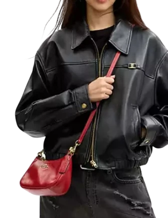 Coach Soft Teri Mini Crossbody Bag Poppy