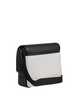 Coach Sprint Map Bag 25 In Colorblock Signature Canvas Chalk Black