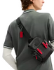 Coach Sprint Sling Pack In Signature Canvas Walnut Bold Red