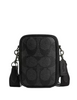 Coach Stanton Crossbody Bag In Signature Canvas Charcoal Black 