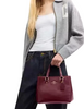 Coach Station Carryall Bag Dark Cherry