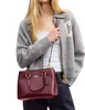 Coach Station Carryall Bag Dark Cherry