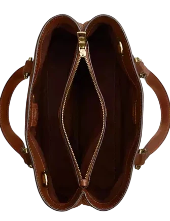 Coach Station Carryall Bag Warm Brown