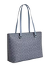 Coach Station Tote Bag In Signature Canvas Chambray