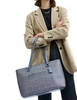 Coach Station Tote Bag In Signature Canvas Chambray