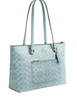 Coach Station Tote Bag In Signature Canvas Light Blue