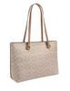 Coach Station Tote Bag In Signature Canvas Sand Taupe
