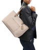 Coach Station Tote Bag In Signature Canvas Sand Taupe