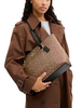 Coach Station Tote Bag In Signature Canvas Tan Black