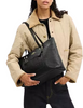 Coach Station Tote Bag In Signature Leather Black