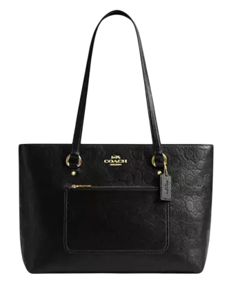 Coach Station Tote Bag In Signature Leather