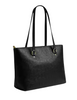 Coach Station Tote Bag In Signature Leather Black