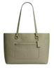  Coach Station Tote Bag In Signature Leather Pistachio