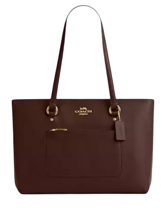 Coach Station Tote Bag Maple