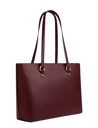 Coach Station Tote Bag Maroon