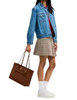 Coach Station Tote Bag Warm Brown