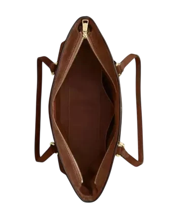 Coach Station Tote Bag Warm Brown