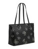 Coach Station Tote Bag With Butterfly Print
