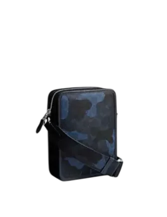 Coach Sullivan Crossbody Bag In Signature Camo Print Blue
