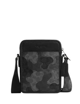 Coach Sullivan Crossbody Bag In Signature Camo Print Grey