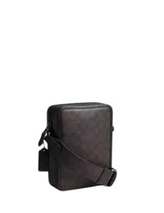 Coach Sullivan Crossbody Bag In Signature Canvas With Varsity Stripe  Blue Multi