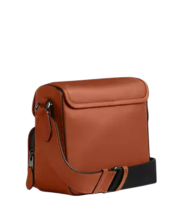 Coach Sullivan Flap Crossbody Bag Tan