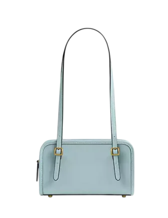 Coach Swing Zip Bag 20 Light Blue